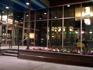 aloft entrance vestibule