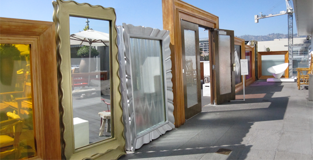 photo of the entrance to the altitude rooftop pool and lounge at the sls hotel