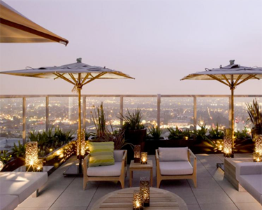 andaz west hollywood rooftop lounge