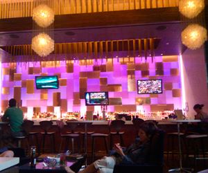 the aria lobby bar