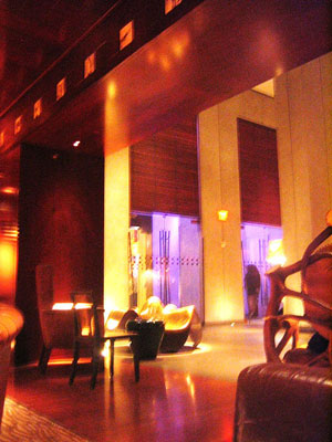 the clift hotel  lobby