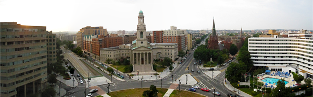 donovan house washington d.c. view from the rooftop A.D.C.