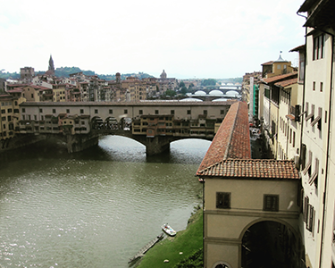 florence bridge view