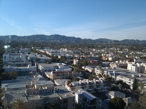 huntley penthouse santa monica view of santa monica