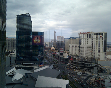 las vegas city view from the mandarin