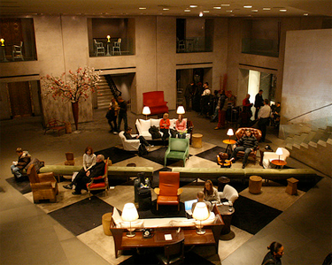 the paramount hotel lobby