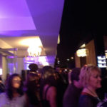 the entrance to the primary wave party at sls hotel grammy weekend 2012