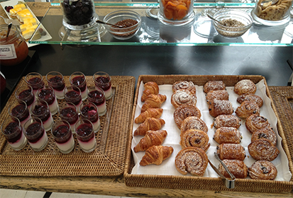 the schlosshotel im grunewald berlin breakfast pastries