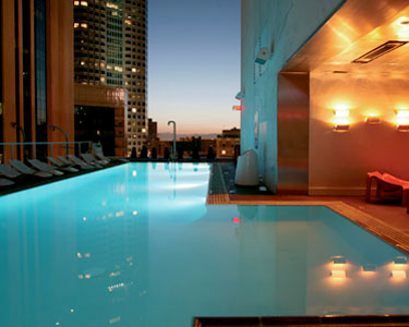 standard downtown rooftop pool