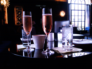 st regis washington dc lounge sparkling rose