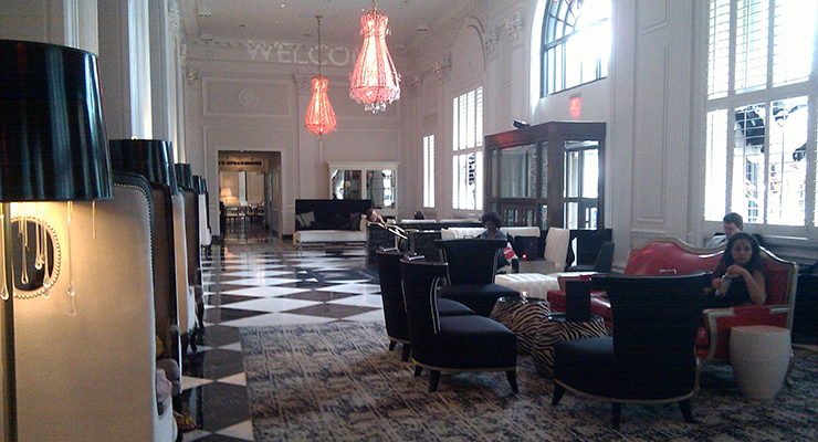 w hotel dc lobby lounge