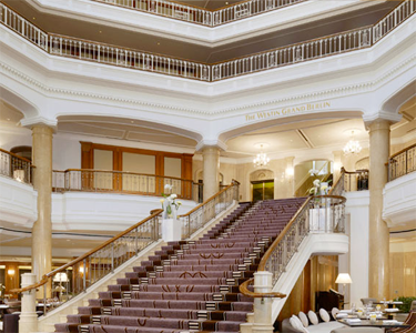 westin grand berlin lobby staircase